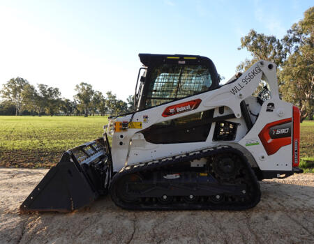 Bobcat for hire in Echuca